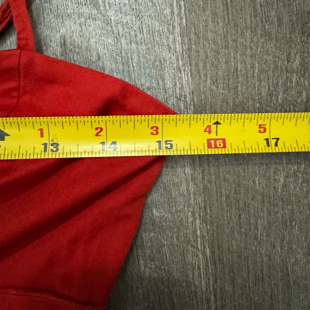 Y2K The Limited Red Babydoll Dress Sz 2 - Picture 7 of 10